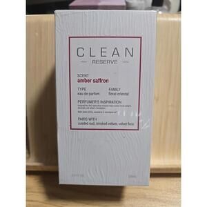 Clean Reserve Amber Saffron for Women 3.4 fl oz Eau de Parfum Spray